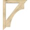Ekena Millwork Westlake Traditional Rough Sawn Bracket w/ Offset Brace, Douglas Fir, 6"W x 34"D x 42"H BKT0604X34X42WTL01RDF - alternate 2